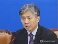 산재 예방 TF 입법추진 과제 발표에서 발언하는 류현철 본부장
