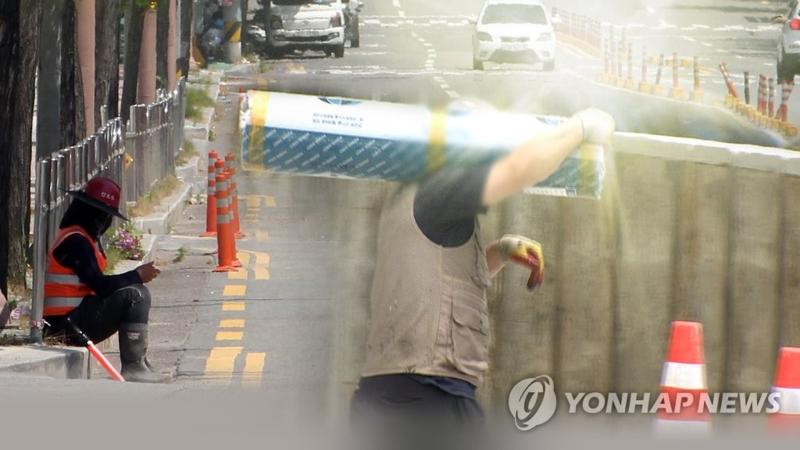 산업재해 노동자(CG)