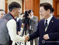 이재명 대통령과 양경수 민주노총 위원장